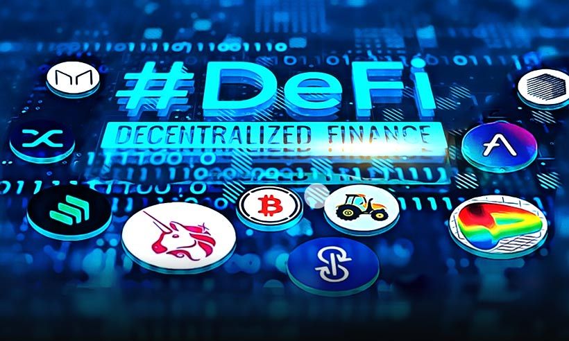 A graph showing the blue chip status of DeFi projects